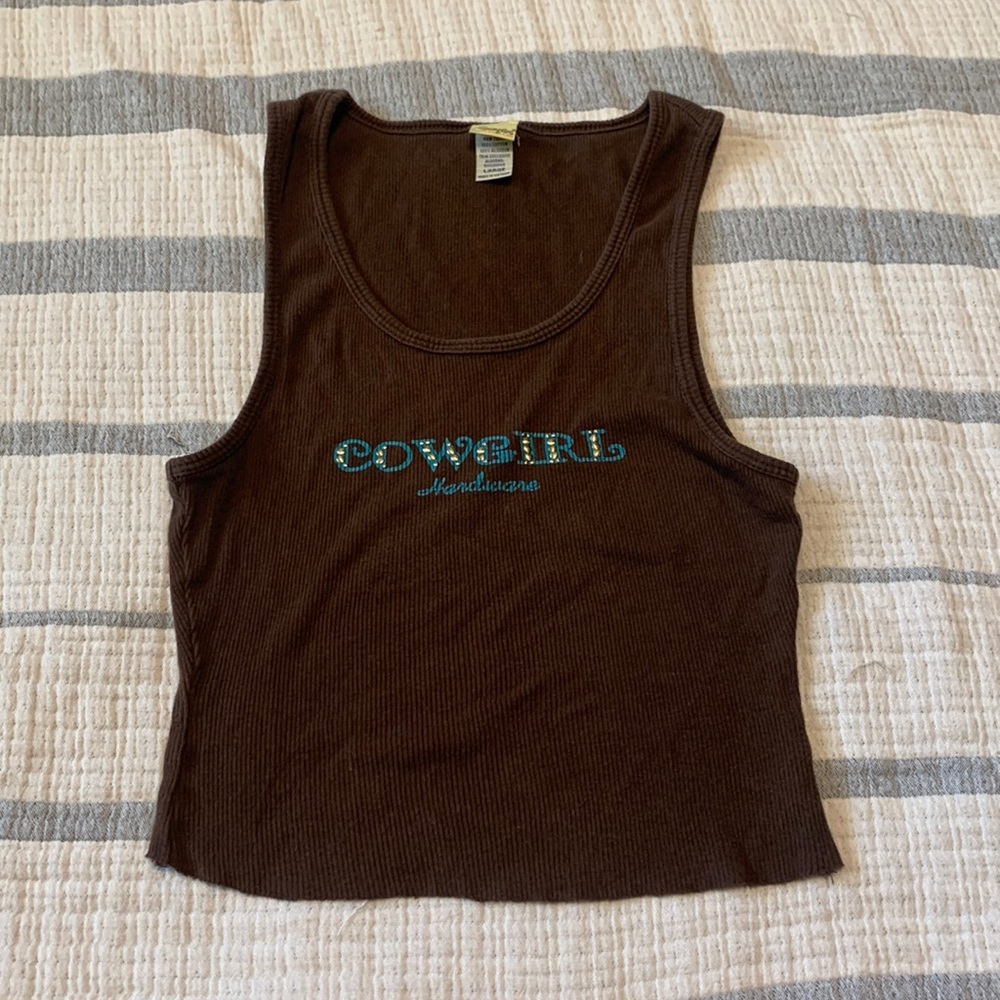 Vintage Cowgirl crop top